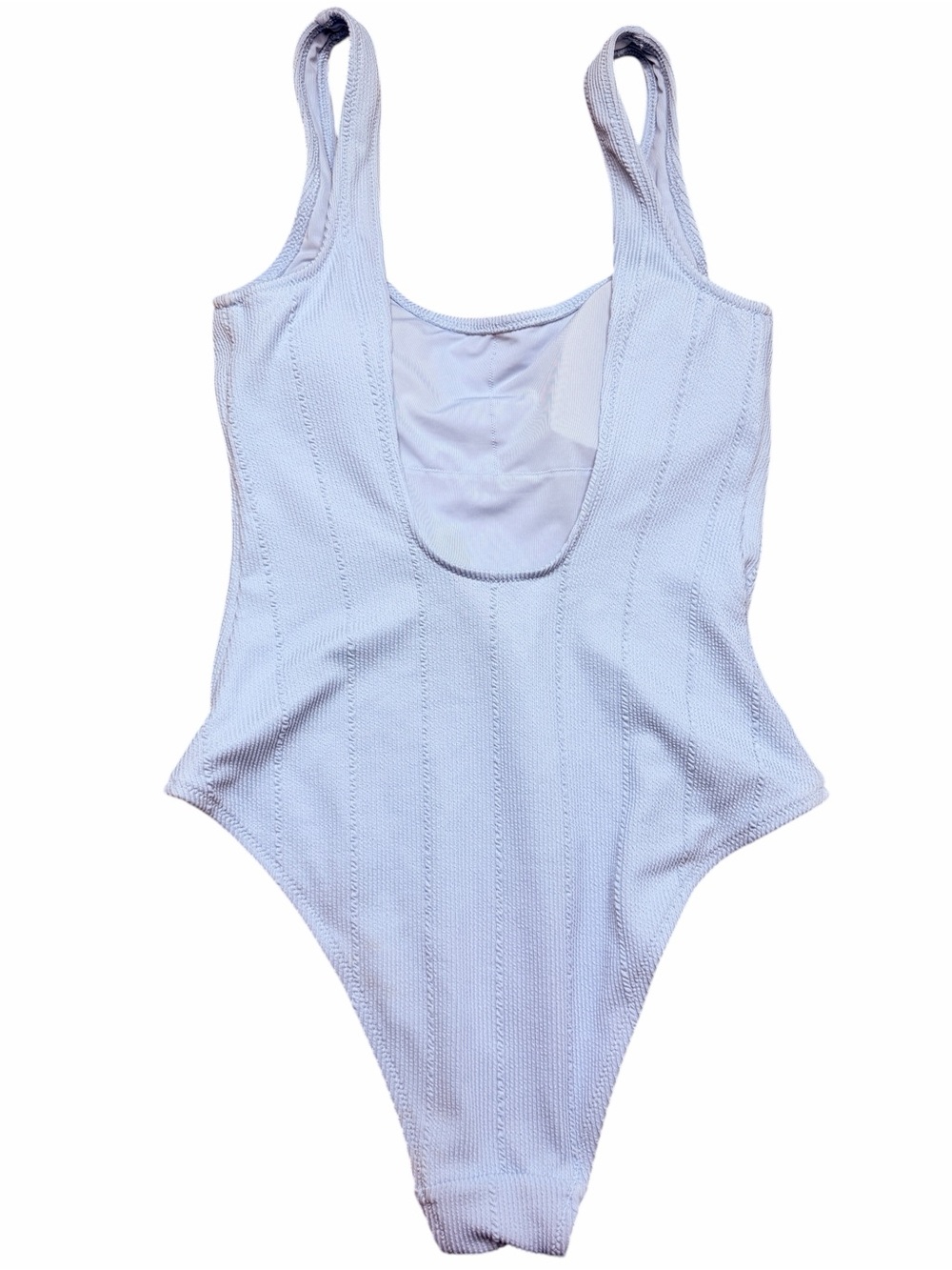 Aerie Bathing Suit Baby Blue One Piece Size M - Picture 2 of 4
